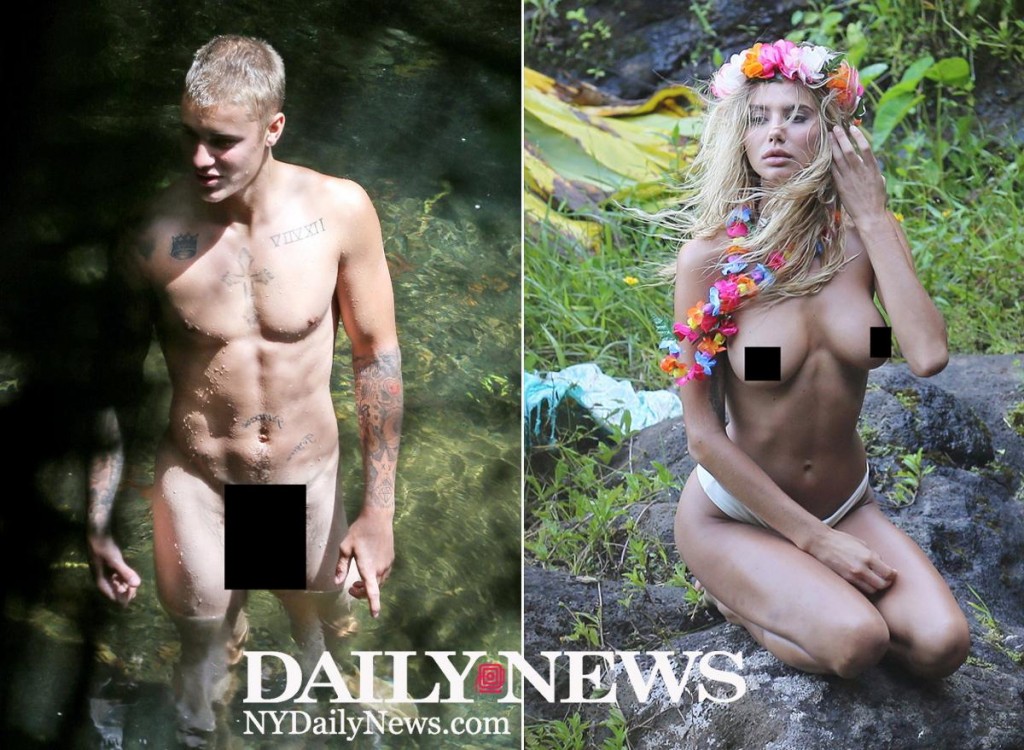 Sahara Ray & Justin Bieber Naked 2