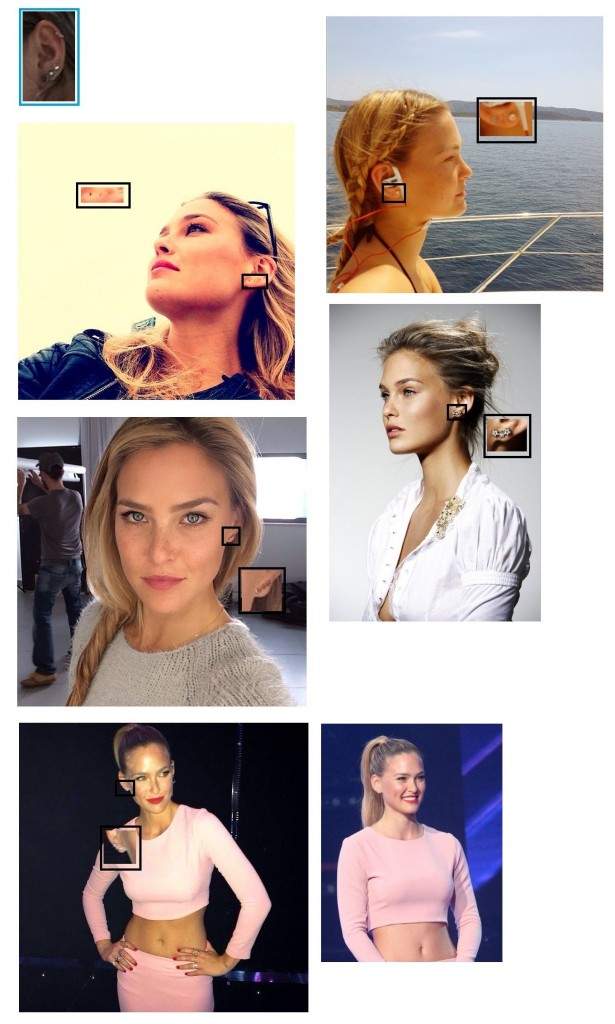 Bar-Refaeli-Photo-Proofs-Three earings-holes in ears