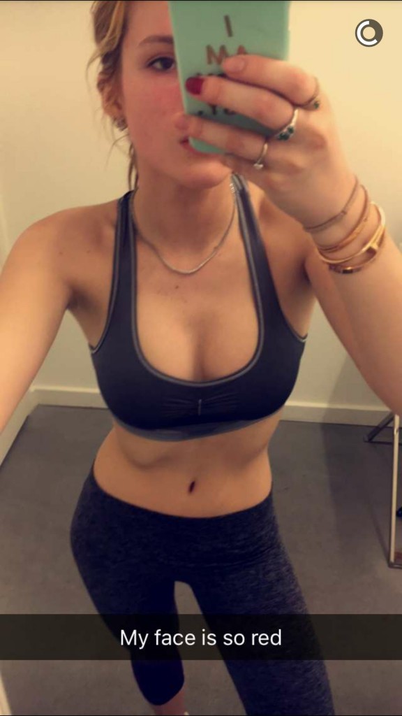 Bella-Thorne-in-a-Sports-Bra-5