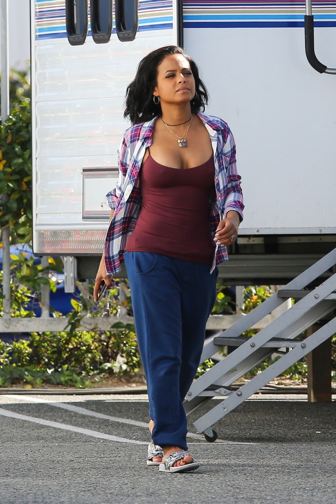 Christina-Milian-Braless-10