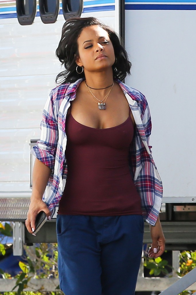 Christina-Milian-Braless-4