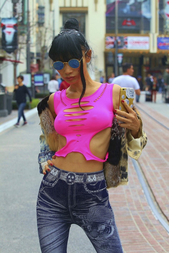 Bai Ling Braless 7