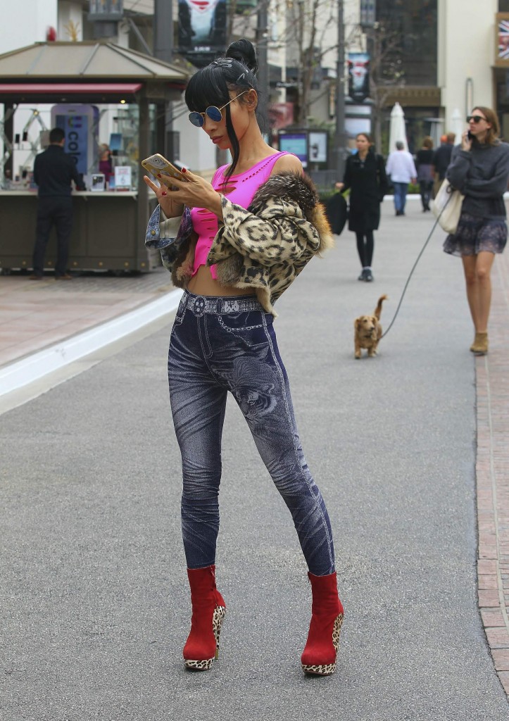 Bai Ling Braless 8