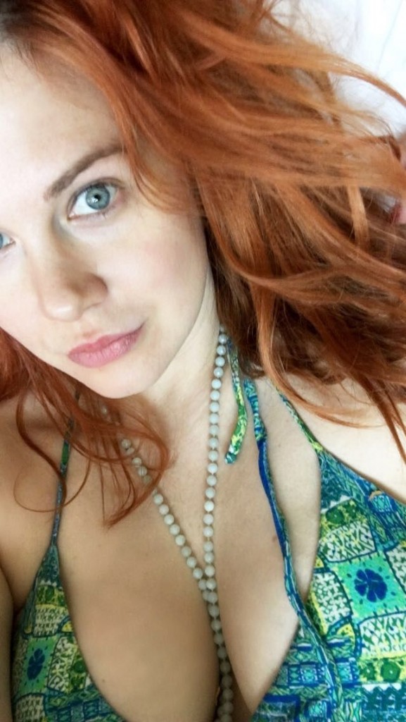 Maitland Ward Cleavage 1