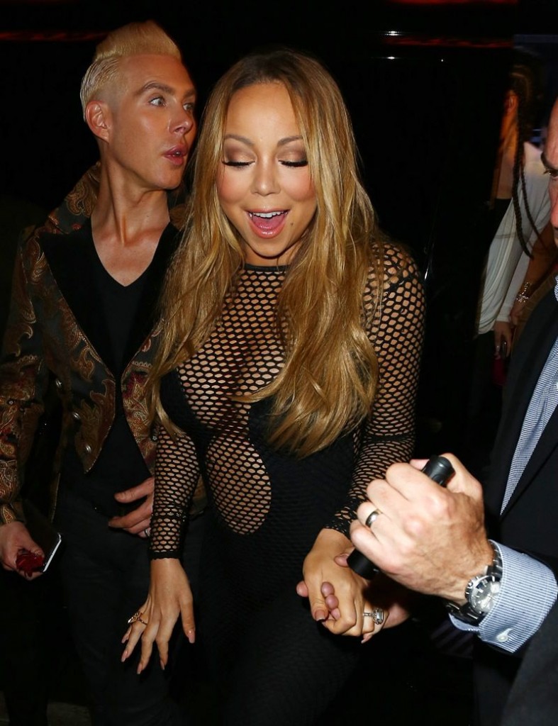 Mariah Carey Areola Peek 18