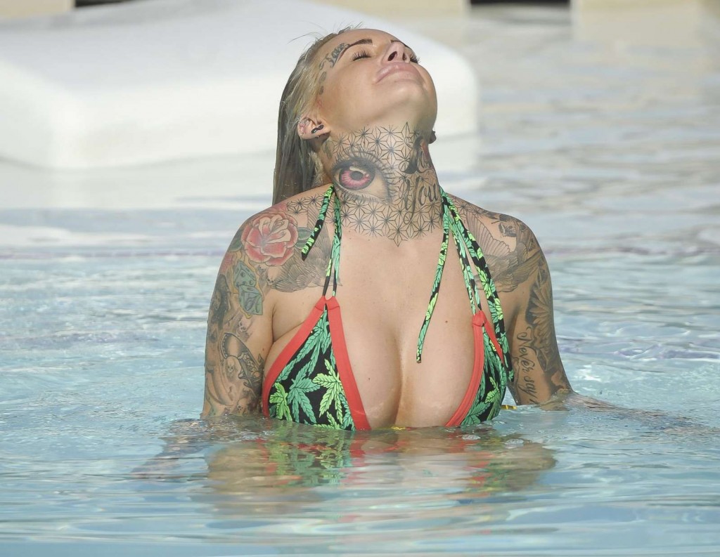 Jemma Lucy in a Bikini 5