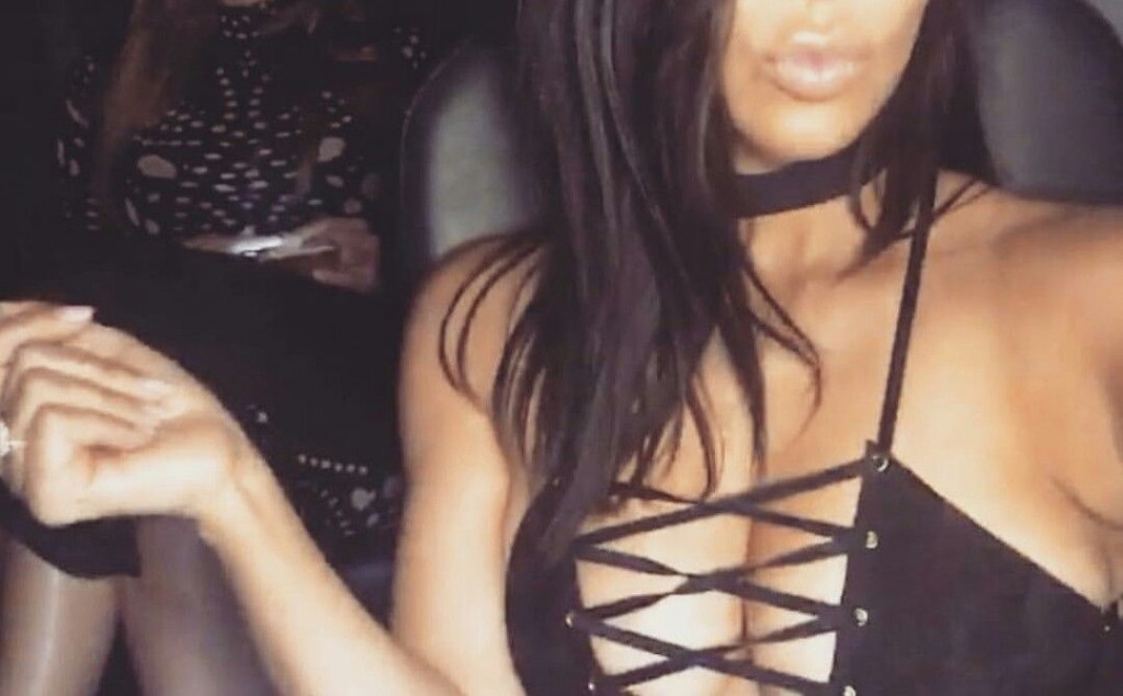 Kim Kardashian Cleavage 3