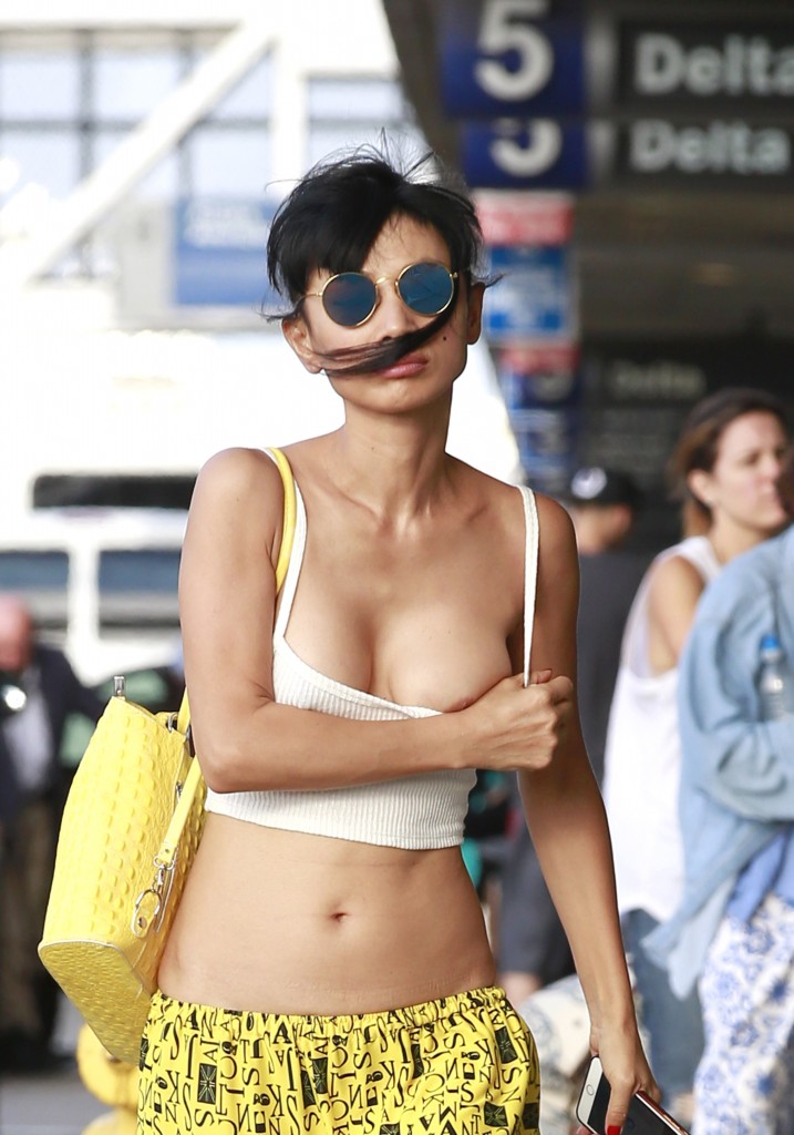 Bai Ling Braless 7