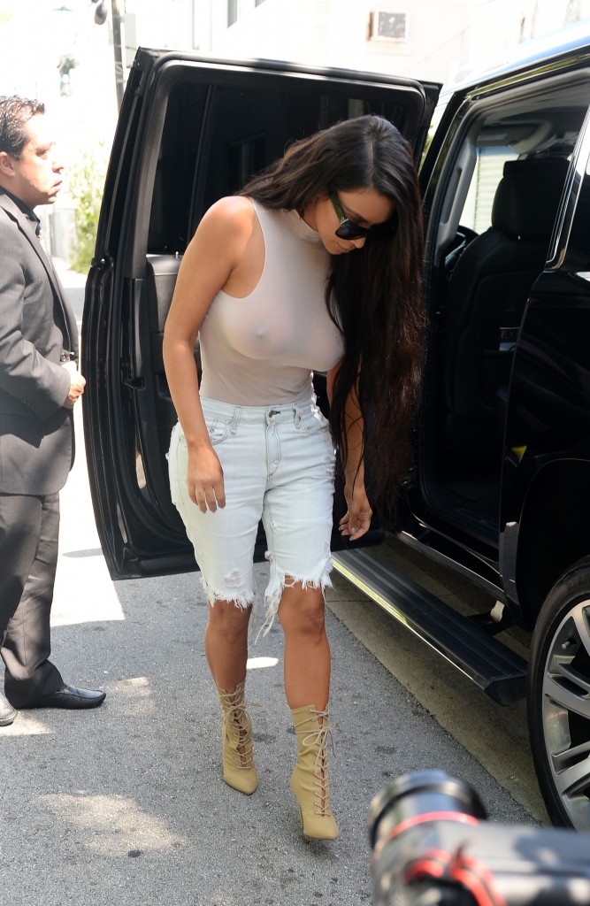 Kim Kardashian See Through 34