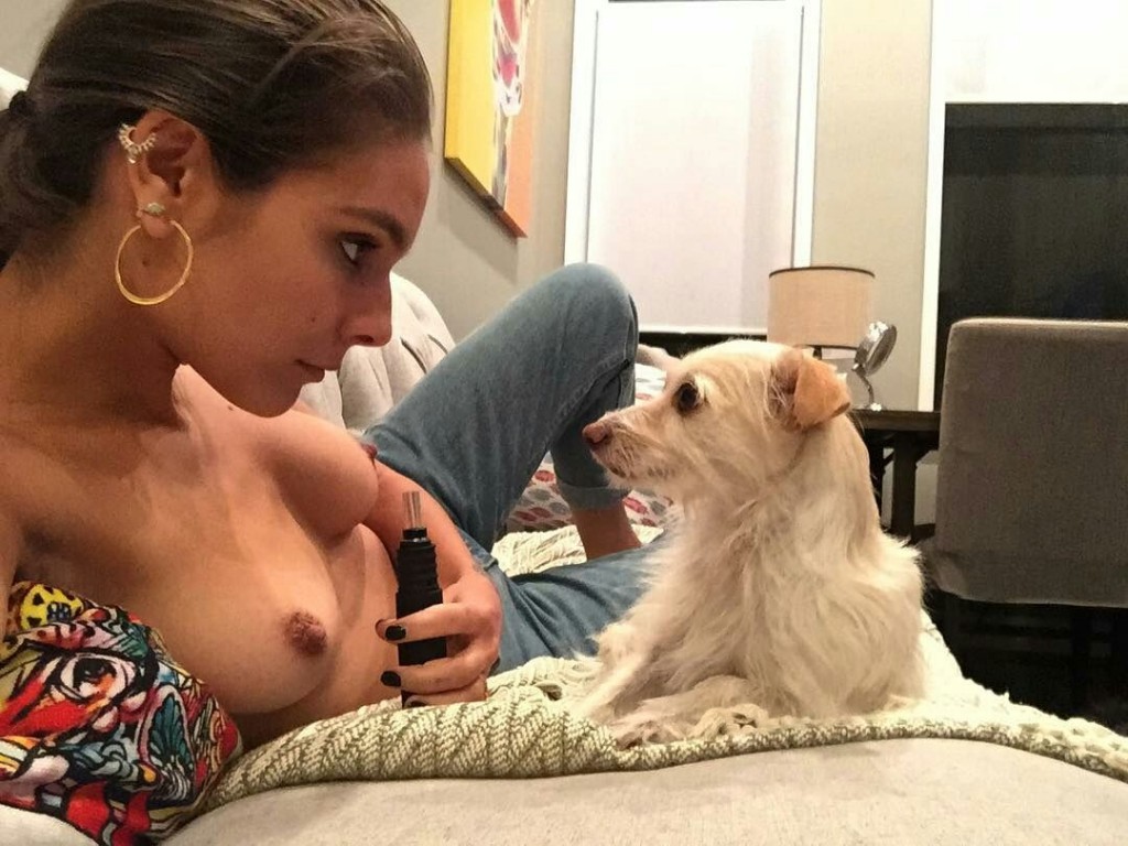 Caitlin Jean Stasey Topless