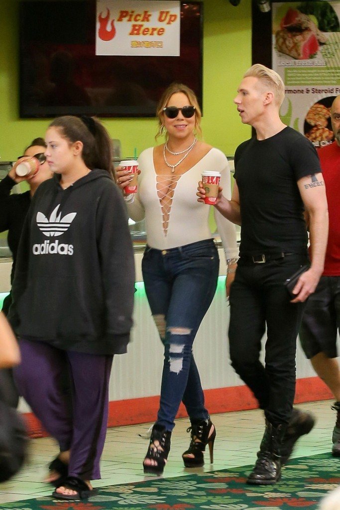 Mariah Carey Braless 2